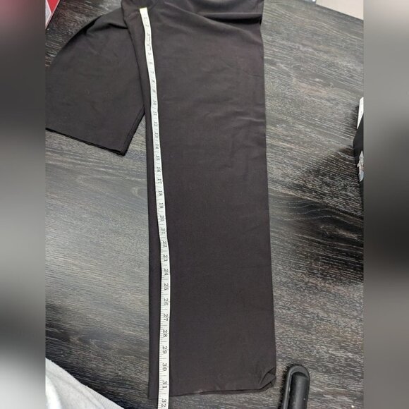 Eileen Fisher | Washable stretch crepe mid-waist pant in dark brown - Picture 10 of 10